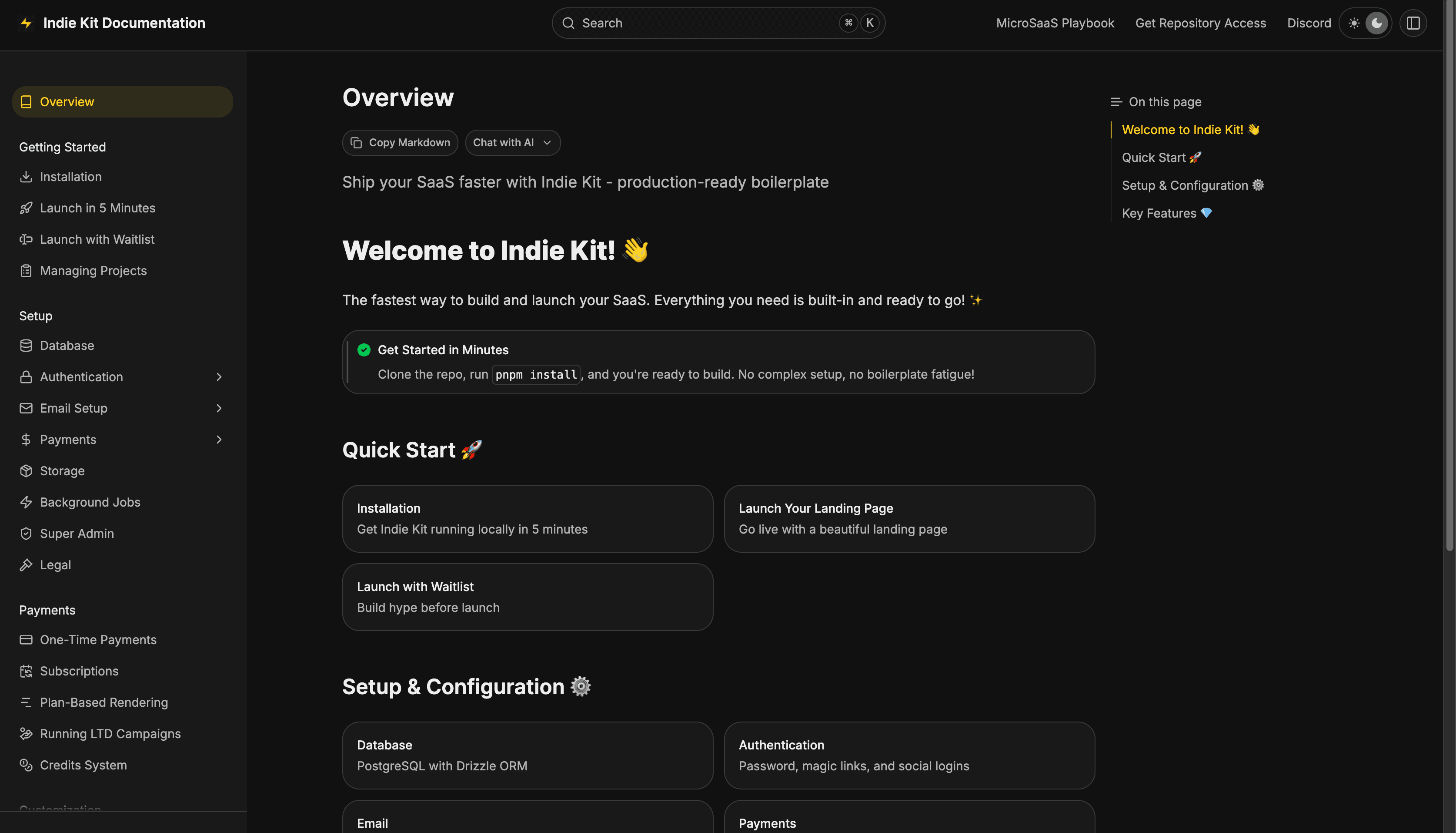 app screen